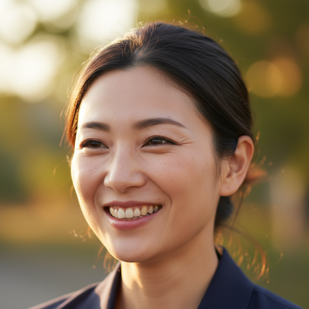 女性 笑顔 ア [AI_TAGGED]